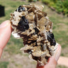 Black Tourmaline w/Feldspar & Muscovite 45g