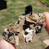 Black Tourmaline w/Feldspar & Muscovite 45g