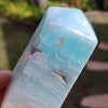 Blue Aragonite Tower 588g