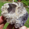 Fluorite w/Calcite 210g