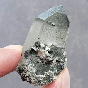Himalayan Chlorite Quartz w/Hematite & Feldspar 26.7g