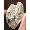 Snow Quartz w/Lepidolite Green Tourmaline 134g